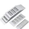 Aluminium vents in various sizes for ventilation of cupboards