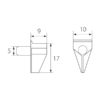 Shelf Support Dimensions