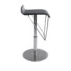 Comfortable bar chair with gas adjustable height