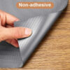Non adhesive matting for lining the inside of drawers