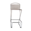 Bar chair from stainless steel wire made in Germany