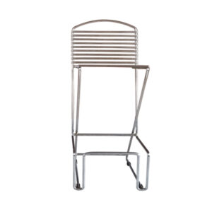 Bar chair from stainless steel wire made in Germany