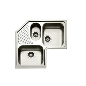 Apell Stainless Steel corner sink for kitchen