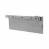 Metabox metal drawer slide 118mm grey self closing