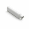 magnetic push catch white with strike plate contact