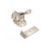 Nickel plated rooster catch elbow catch cabinet door latch