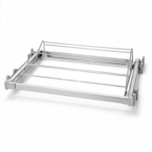 PULL-OUT ALUMINIUM SHOE RACK, 600MM - A&D Distributors