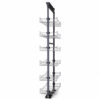 Soft Motion Pantry Pull-Out with charcoal frame and six chrome baskets