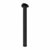 880mm x 80mm kitchen counter leg in matt black finish