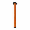 880mm x 80mm kitchen counter leg in oak wood finish
