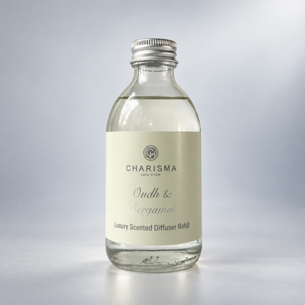 Charisma Oudh and Bergamot luxury scented diffuser refill 200ml