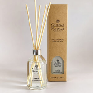 Charisma Naturals Neroli room diffuser 100ml with reeds and gift box
